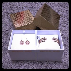 Rose Gold Michael Kors set